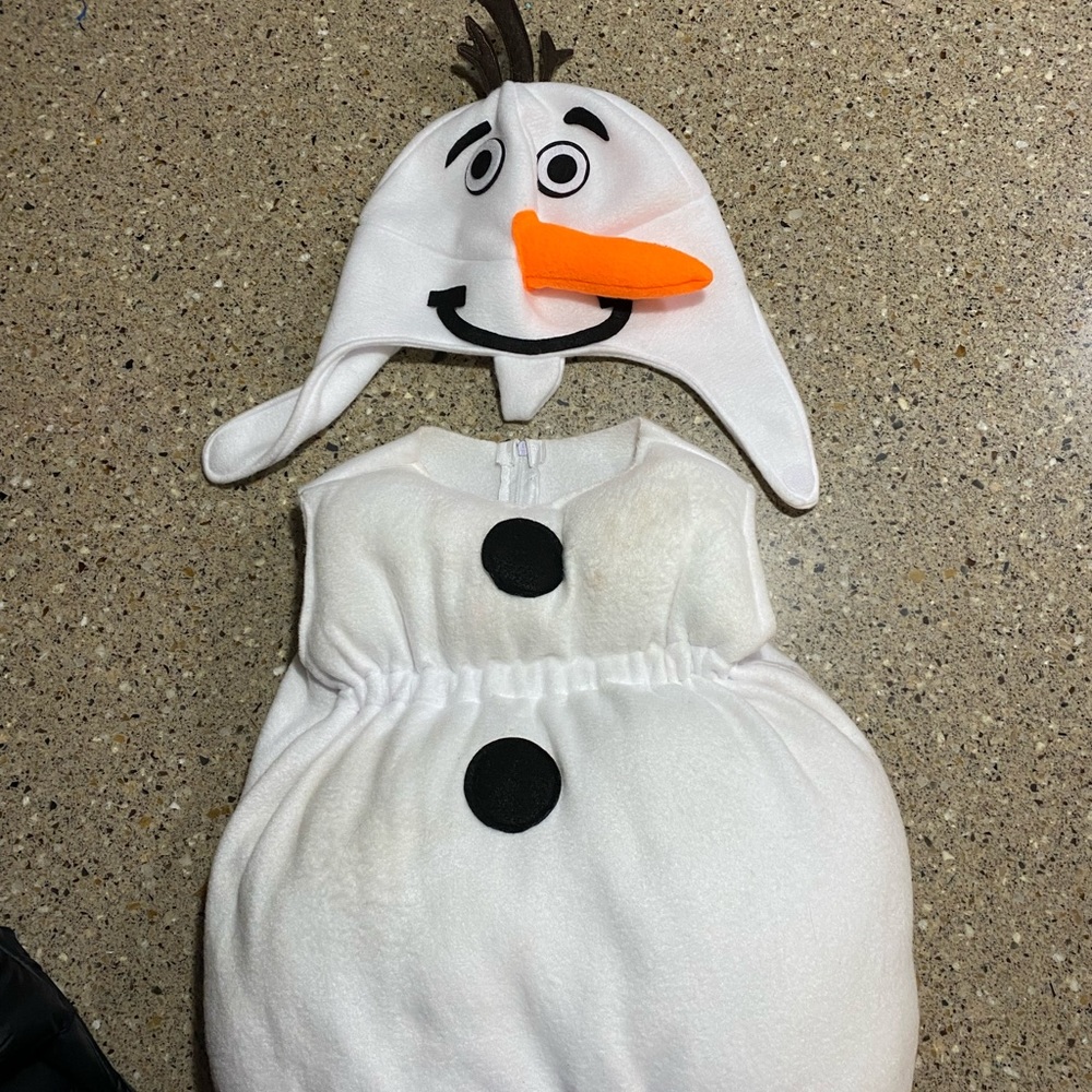 Olaf Costume. Handmade! Size 12 month